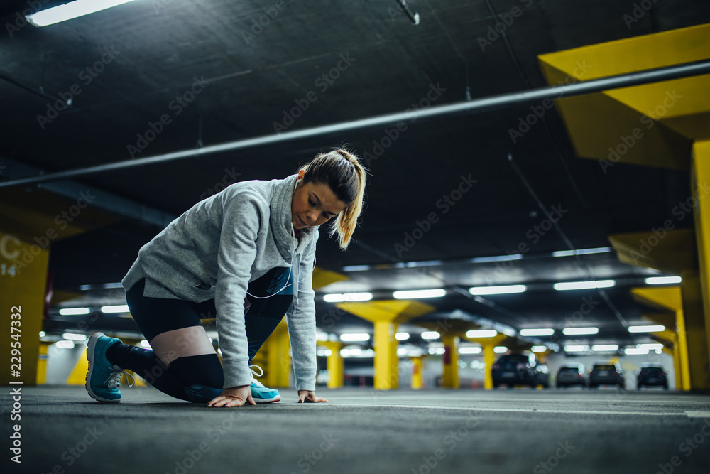 Fototapeta premium Fitness is life