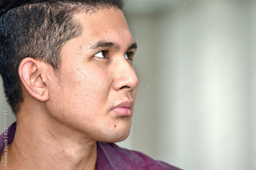 Isolated Handsome Filipino Person Isolated Handsome Filipino Person