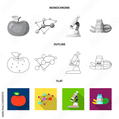 Vector design of  and  sign. Set of  and  stock symbol for web.