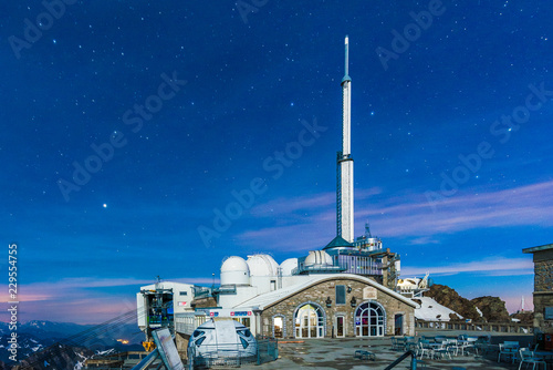 Pic du Midi terrace, France photo