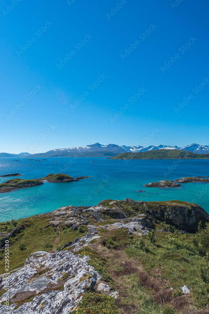 Sommaroy in Troms, Norway,