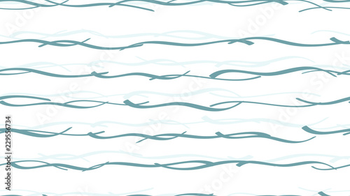 Easy pattern from smooth wavy color lines The element of beautiful design packaging, tiles, textiles, wallpapers, covers, cards, corporate identity Light calligraphic waves