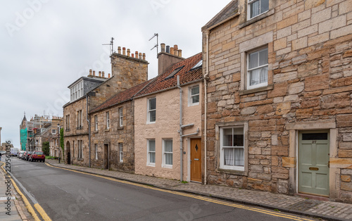 old street in scotland