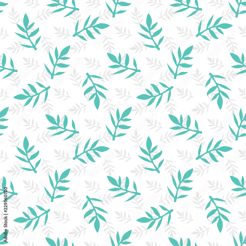 Seamless floral pattern. Natural background. Abstract seamless background. Vector illustration.