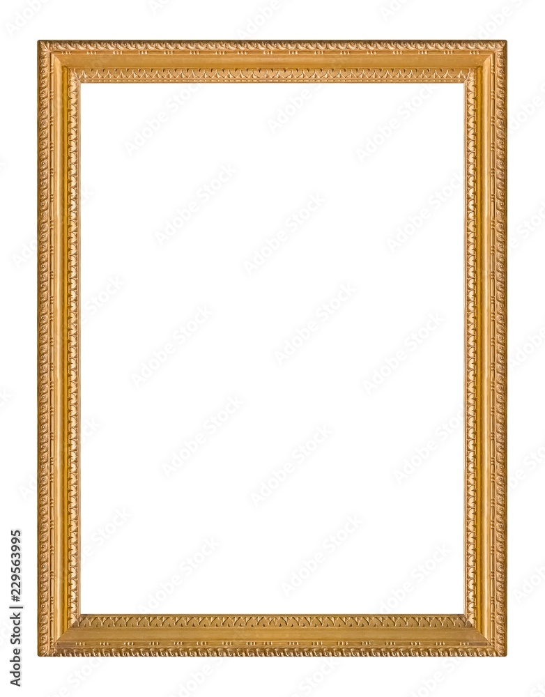 Golden frame for paintings, mirrors or photo Golden frame for paintings, mirrors or photo