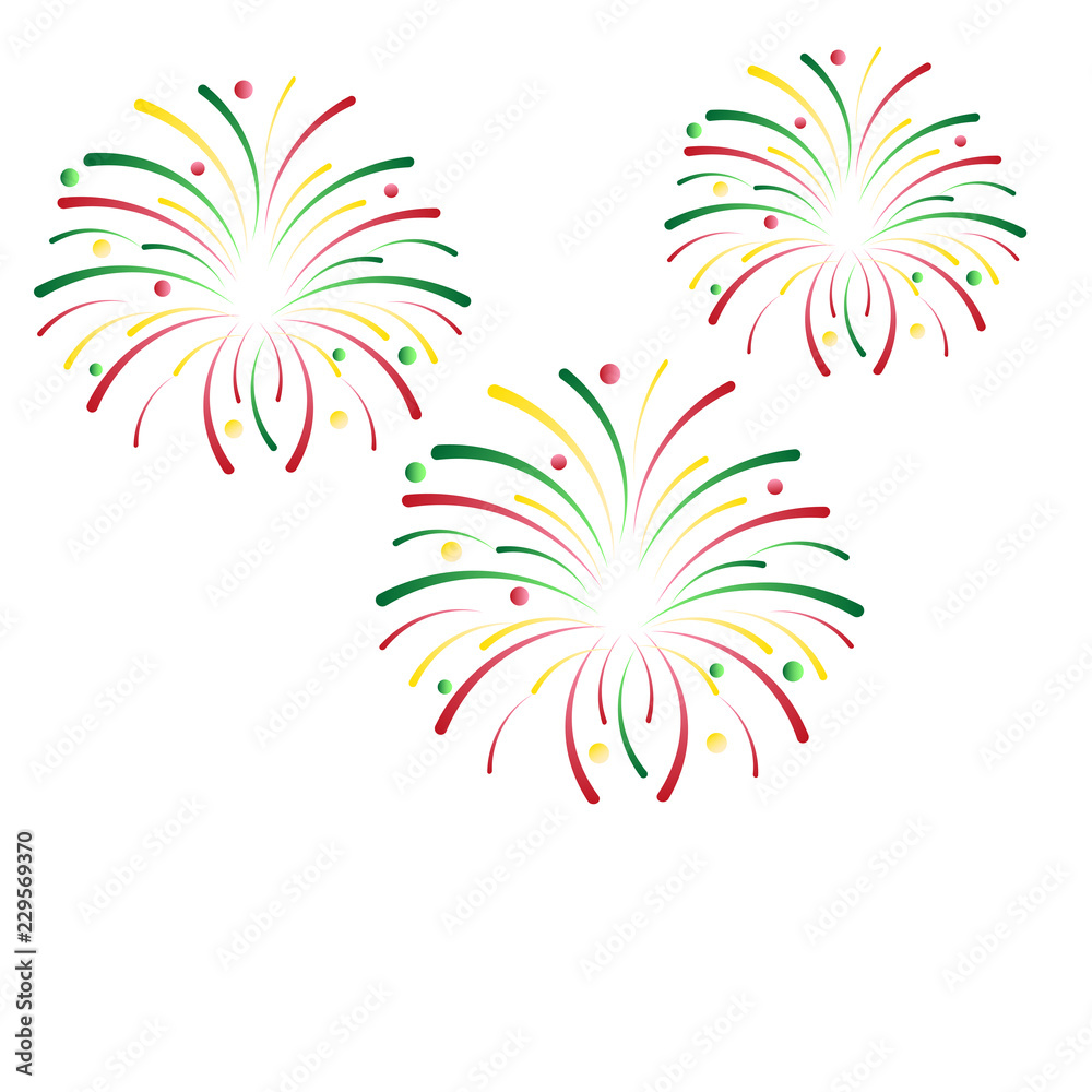 Holiday vector illustration. Festive fireworks or confetti. . Holiday vector illustration. Festive fireworks or confetti. .