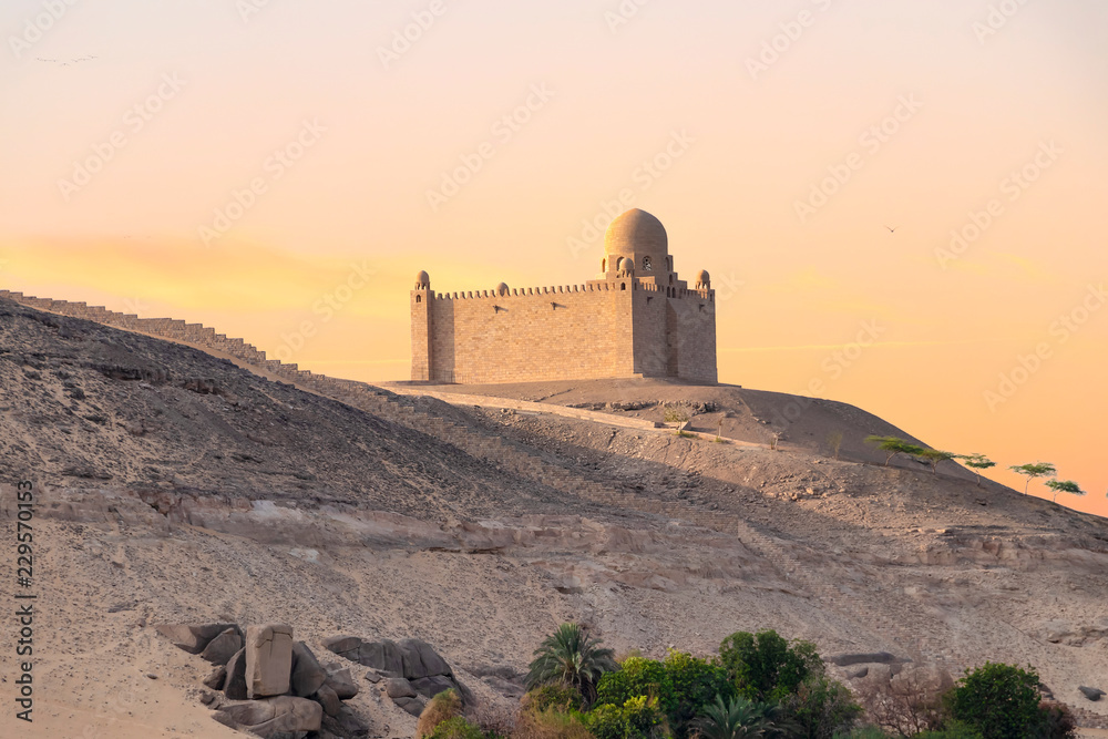 The Mausoleum of Aga Khan, Aswan, Egypt