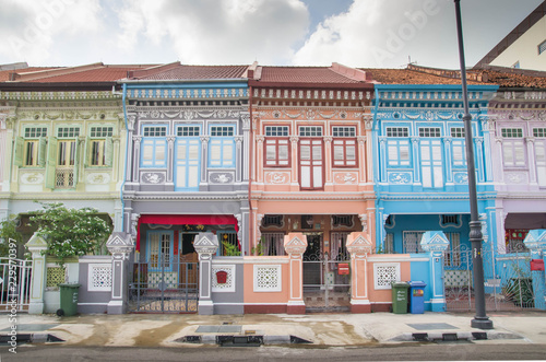 maisons historiques à singapour photo