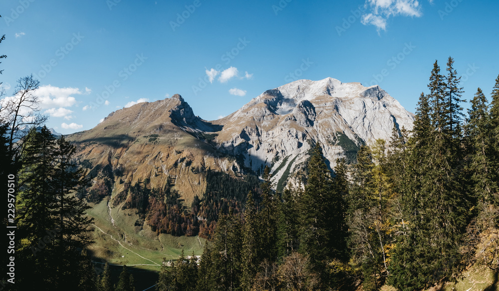 Alpine landscape in Tyrol, Austria (Karwendel)