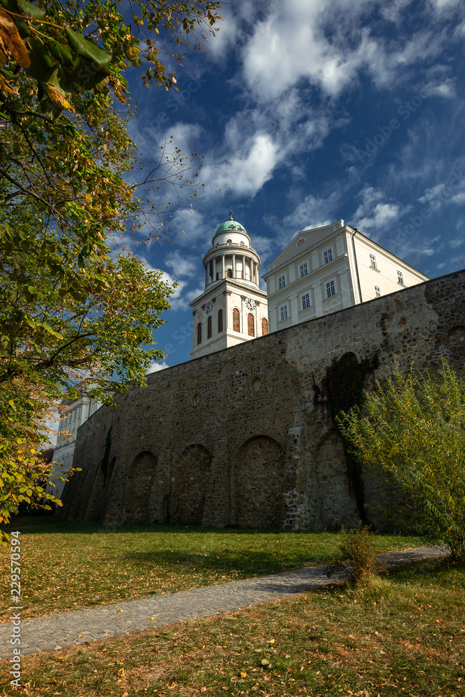 The Benedictine Pannonhalma Archabbey or Territorial Abbey of Pannonhalma is the most notable landmark in Pannonhalma and one of the oldest historical monuments in Hungary, founded in 996. The Benedictine Pannonhalma Archabbey or Territorial Abbey of Pannonhalma is the most notable landmark in Pannonhalma and one of the oldest historical monuments in Hungary, founded in 996.