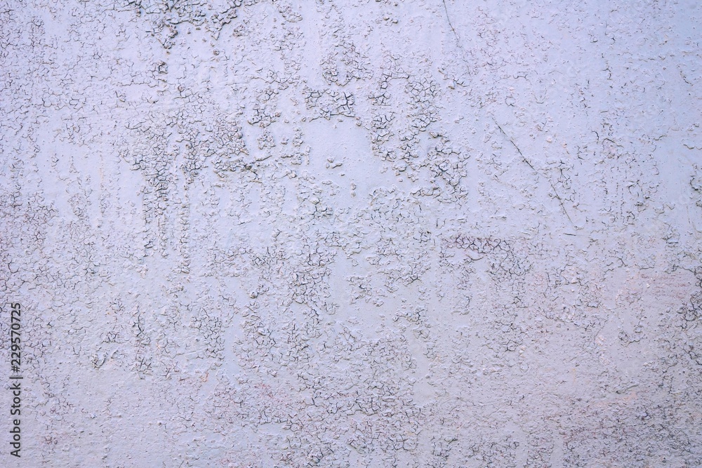 Fototapeta premium Old blue wall.