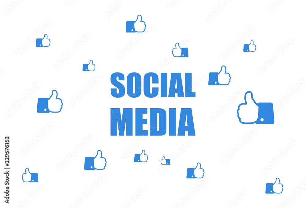 social media. Like background social media. Like background