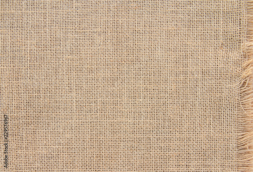 Brown Burlap background and texture