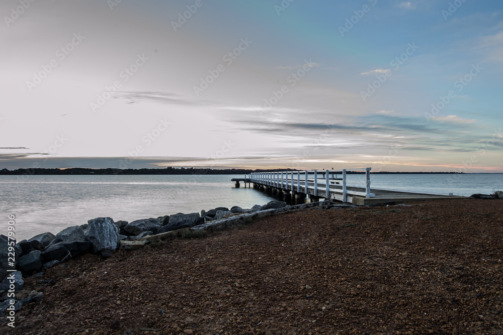 Fototapeta premium Bunbury Landscape Australind after sunset