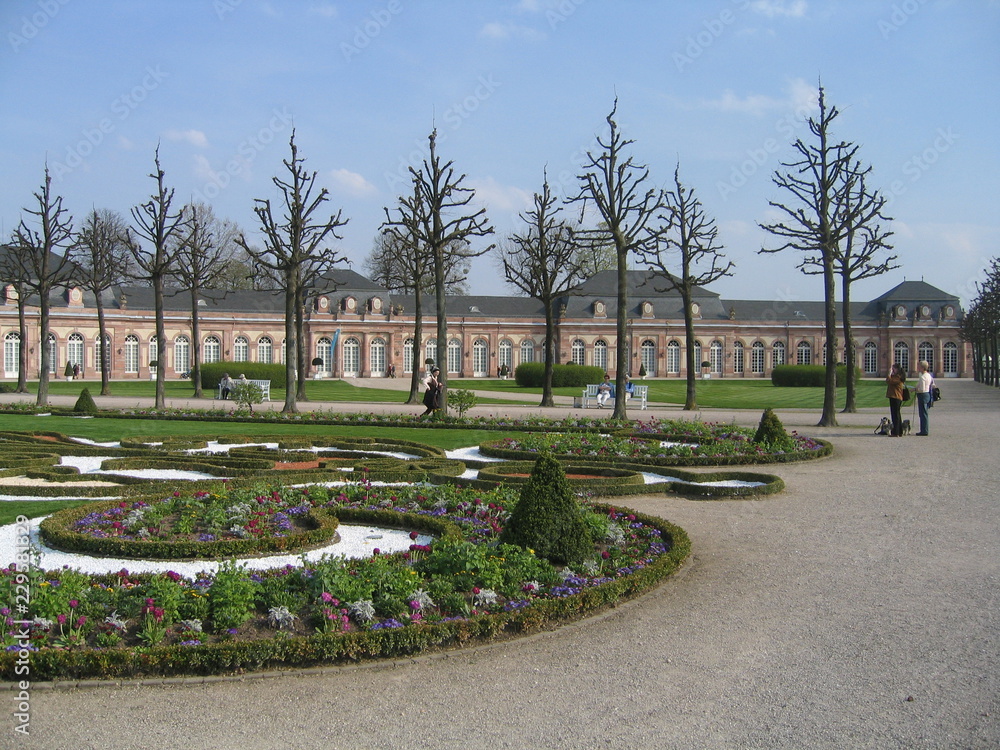 Barockgarten und Schloss Schwetzingen