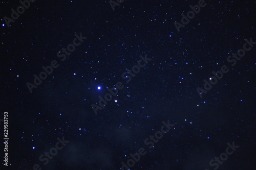 abstract background with stars and nebula.