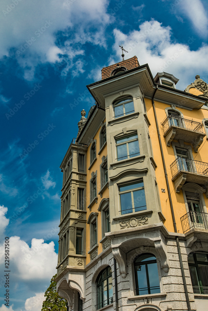 Traditional building from Lucerne