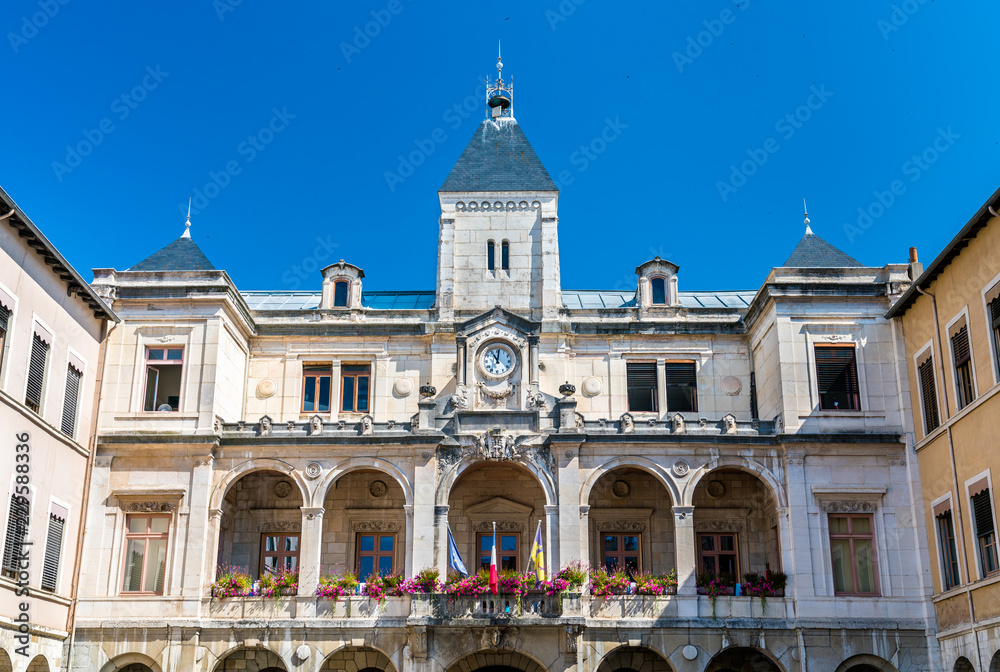 Fototapeta premium Town hall of Vienne in France