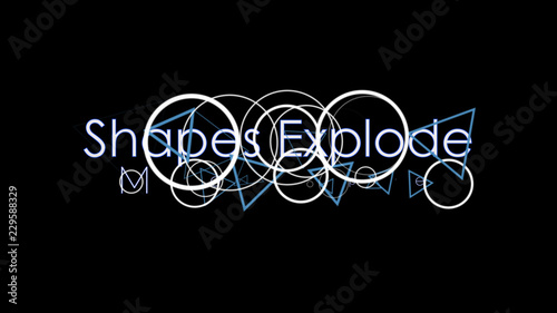 Shapes Explode Title