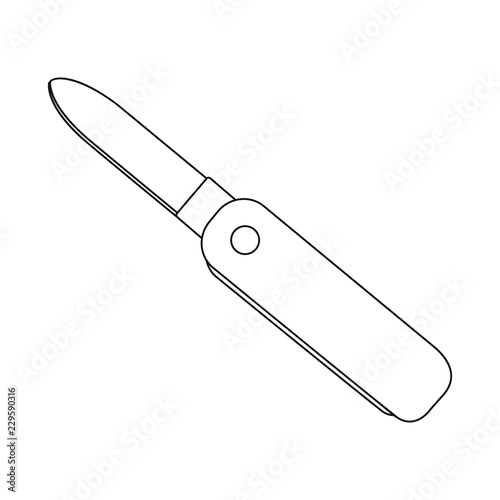 Isolated object of mountaineering and peak logo. Collection of mountaineering and camp stock vector illustration.