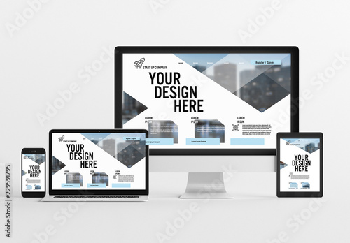 Isolated Devices Mockup