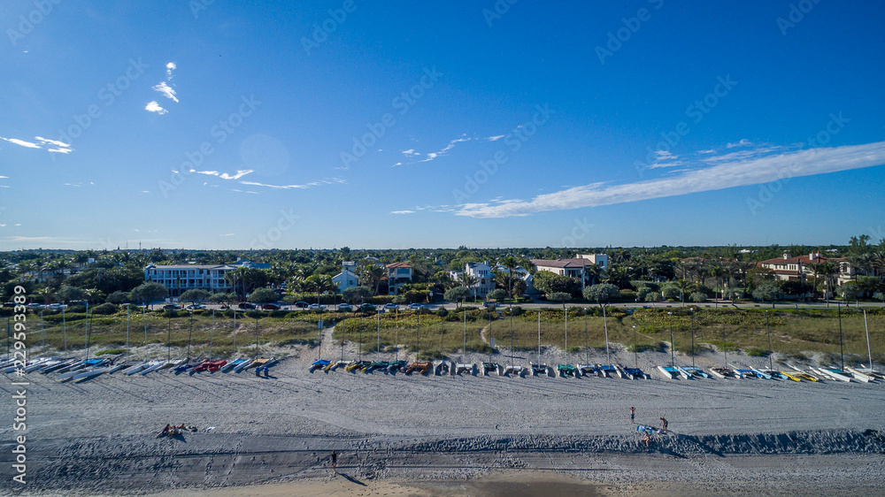 Aerial View from Delray Beach, Florida