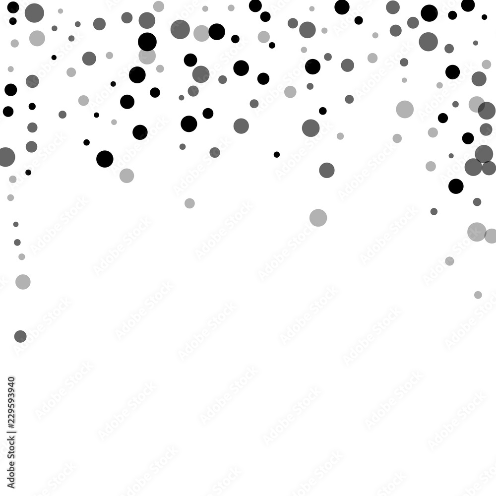 Scattered random black dots. Dark points dispersio Scattered random black dots. Dark points dispersio