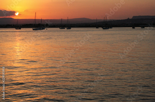 Sunset at Siracusa