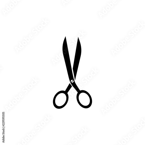 Tailor scissors icon. Element of tailor, clothier. Premium quality graphic design icon. Signs and symbols collection icon for websites, web design, mobile app