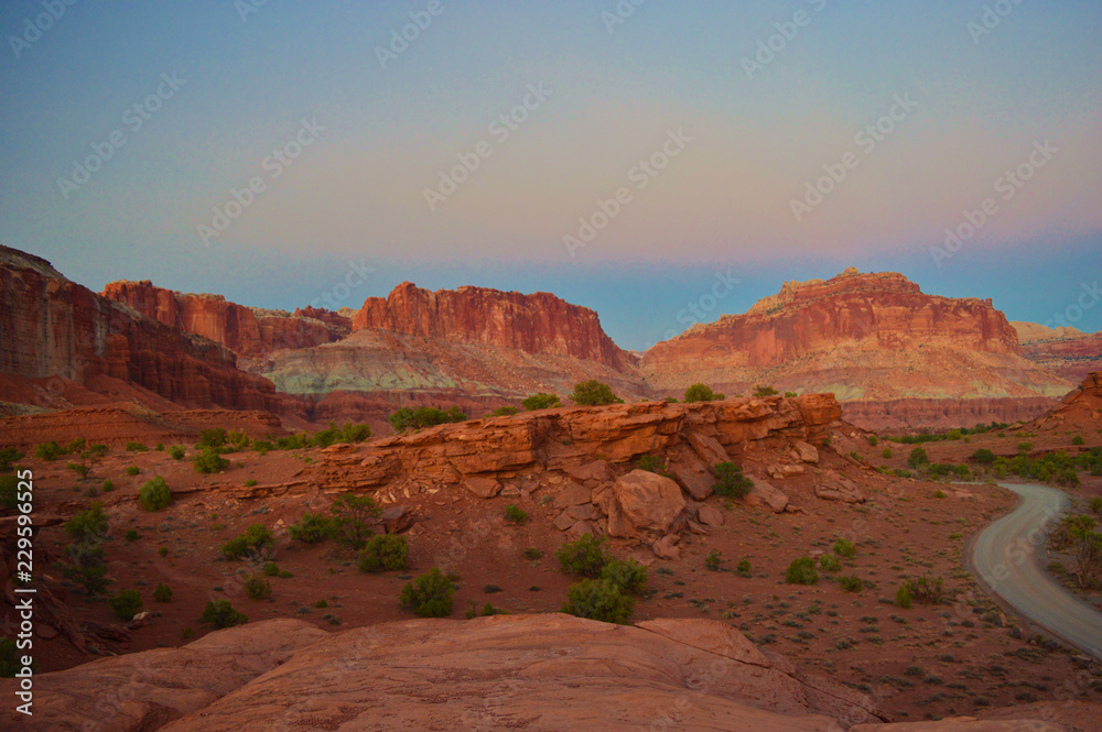 Beautiful views at Capitol reef national park Beautiful views at Capitol reef national park
