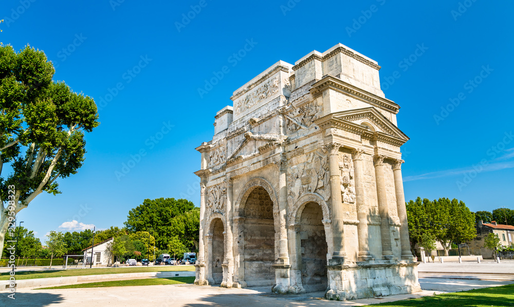 The Triumphal Arch of Orange, France The Triumphal Arch of Orange, France