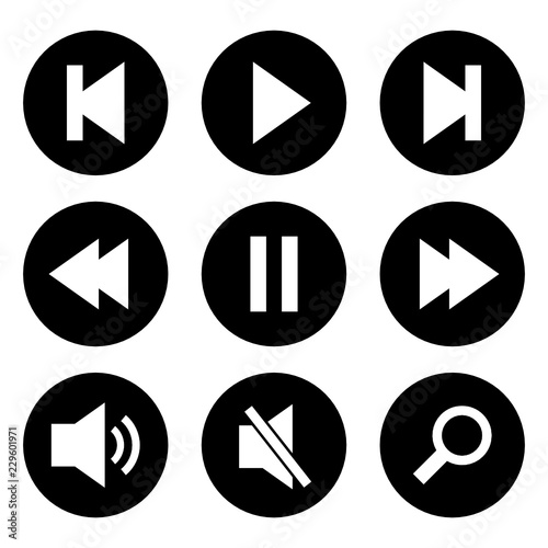 przyciski nawigacji multimedialnej