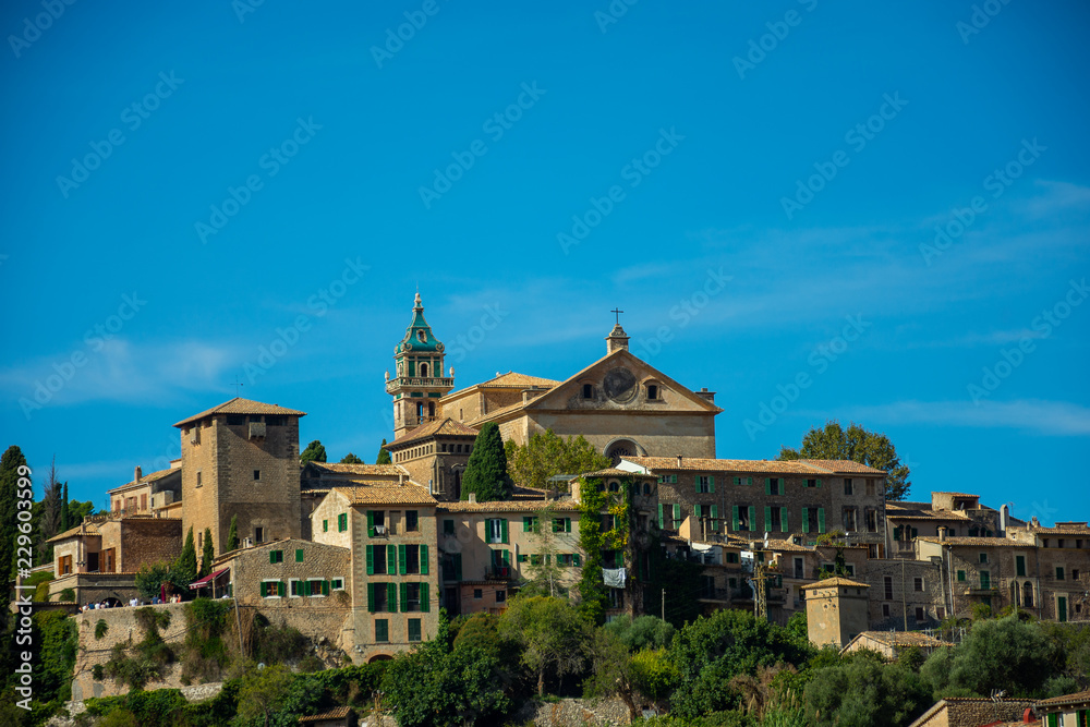 Valldemossa, Mallorca, Reisen, Stadt, Berge, Urlaub