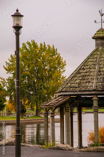 gazebo in park