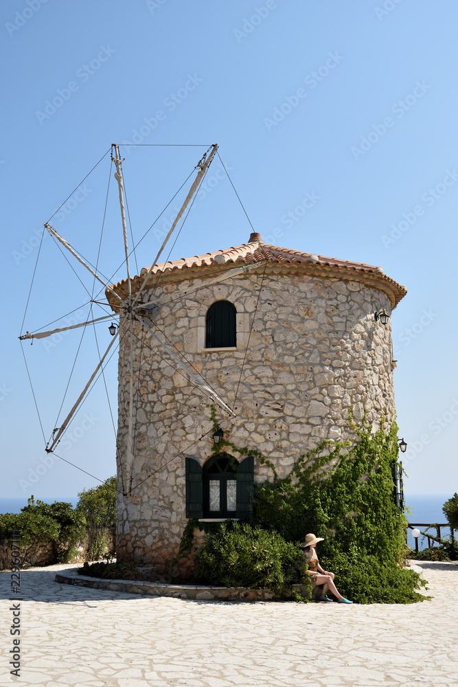 Windmill house - Zakynthos, in the Ionian Islands of Greece
