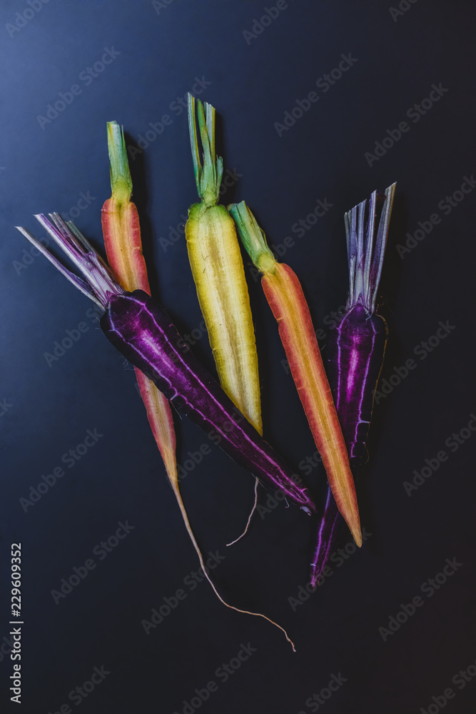Multi Colored Carrots