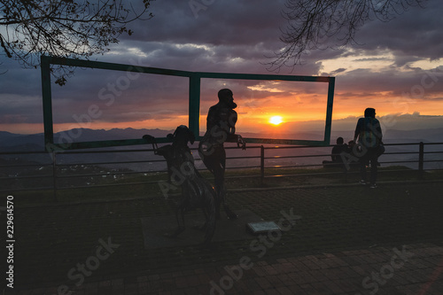 Sunset at Manizales, Colombia