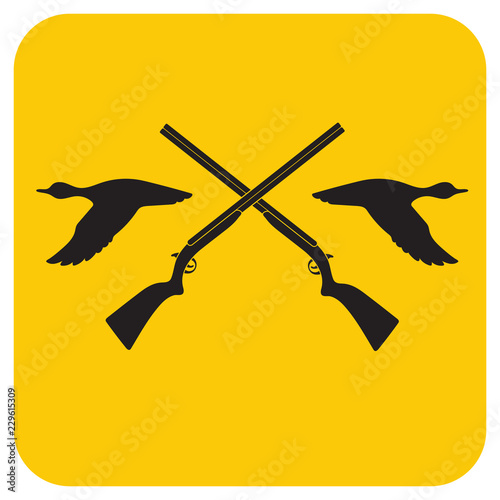Hunting club logo icon