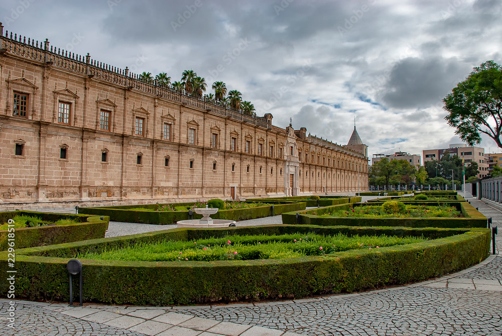 Old Hospital of Five Wounds - Andalusian Parliament in Seville, Spain