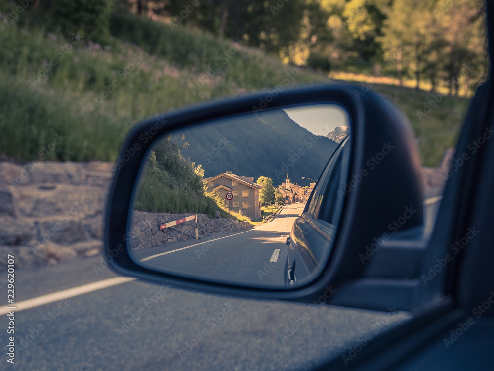 on the road on the road