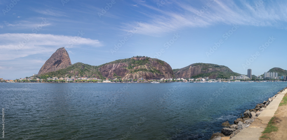Panoramic view of Sugar Loaf Mountain - Rio de Janeiro, Brazil