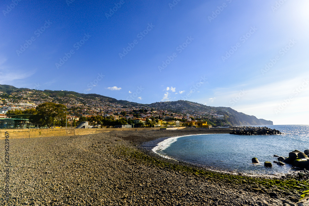 Funchal beach
