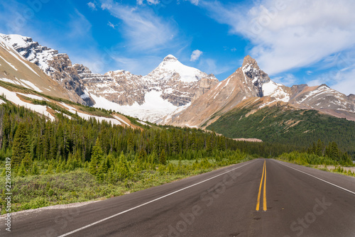 Road Along the Icefields Parkway