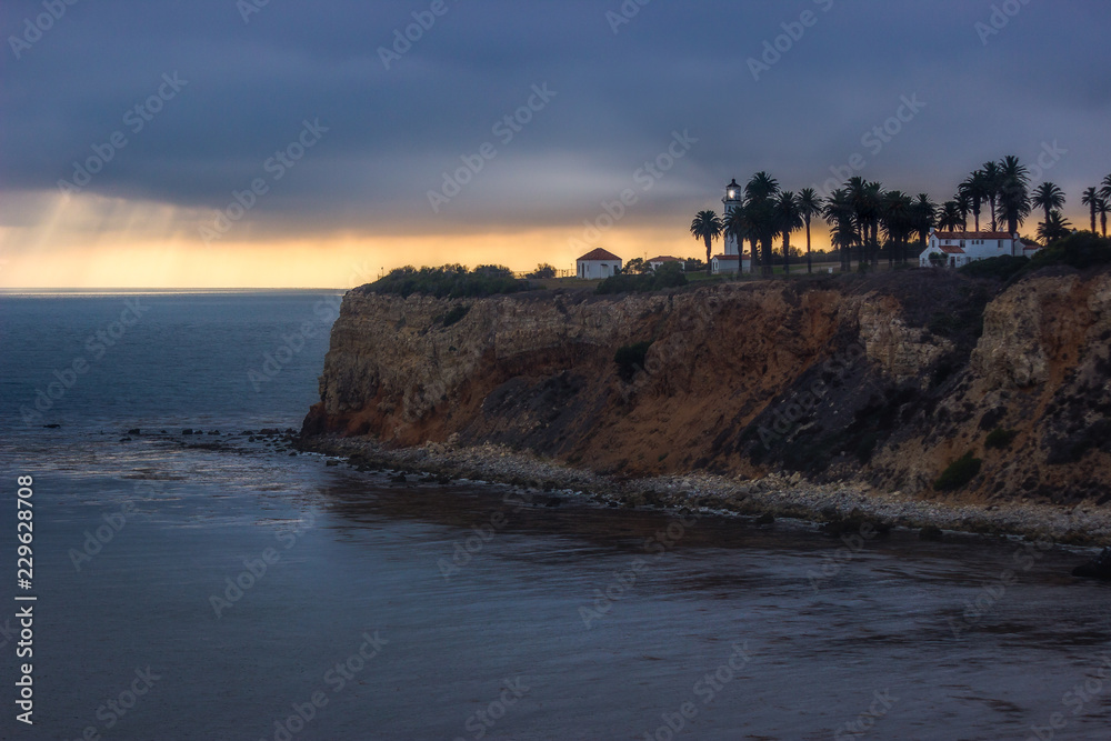 Point Vicente Lighthouse at Sunset