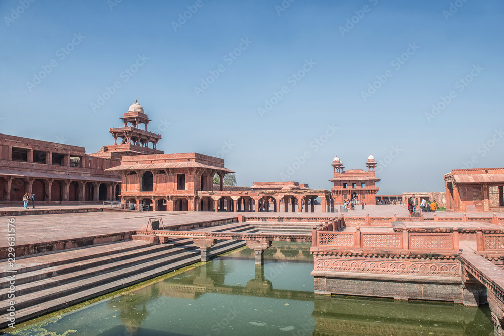 Fototapeta premium Red Fort of Agra. UNESCO World Heritage site.