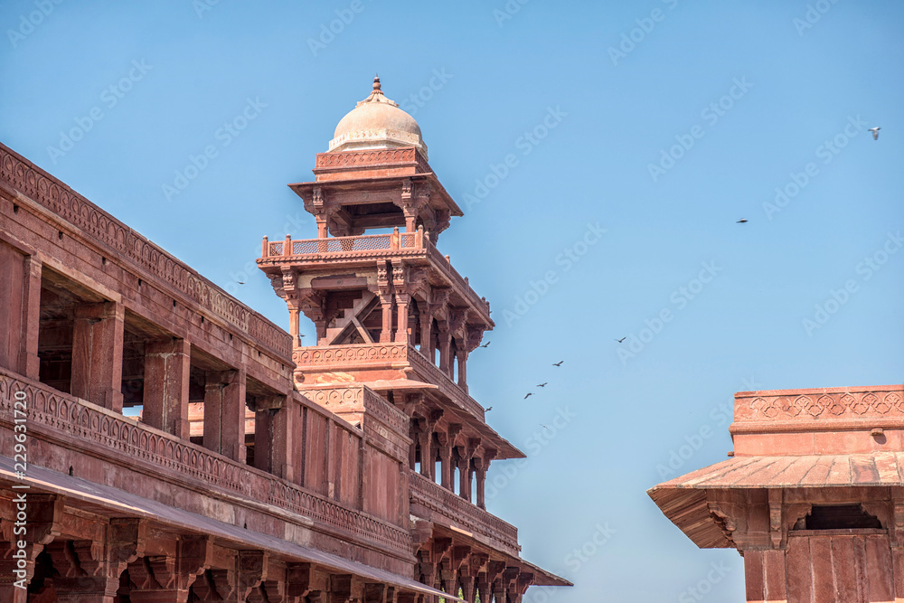 Red Fort of Agra. UNESCO World Heritage site.
