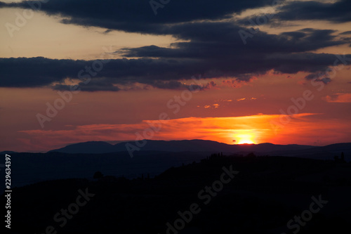 Tuscany sunset