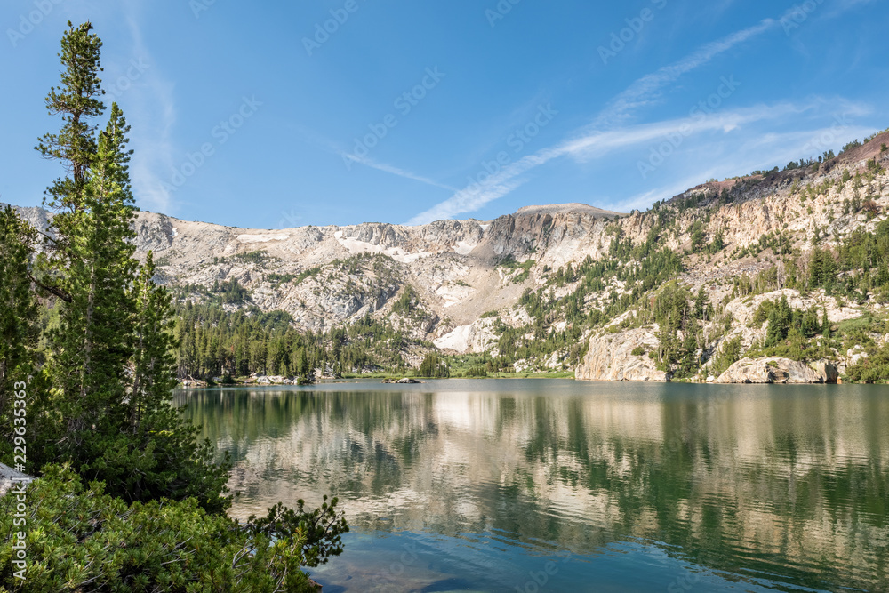 Crystal Lake in Mammoth Lakes, California