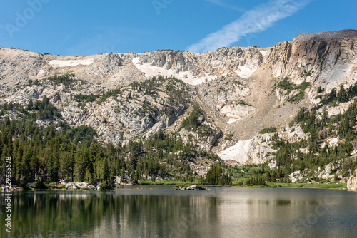 Crystal Lake in Mammoth Lakes, California