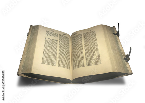 Tableau sur toile Historic german Bible